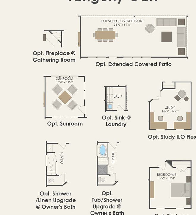 Tangerly Oak Plan, Del b at Union Park, Aubrey, TX 76227 Zillow