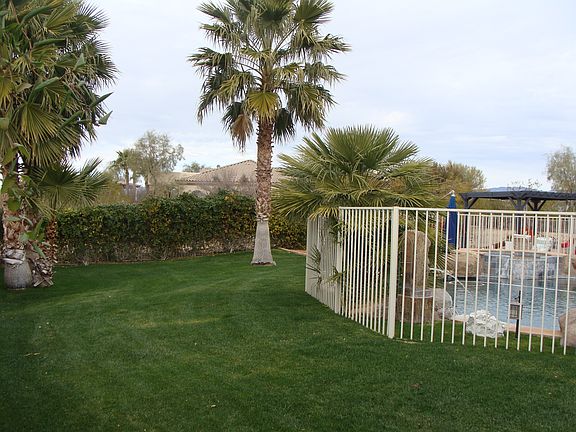 Grassy play area
