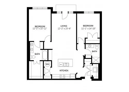 Floor plan Red River