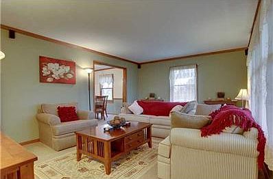Formal Living Room. Formal Living space provides separate living areas