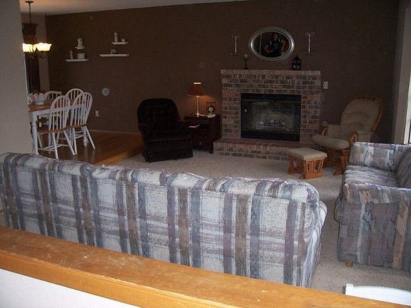 Living room from entry