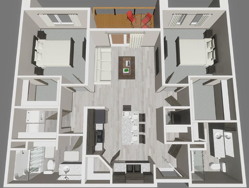 2D - 2-2 1049 sq ft_03272023