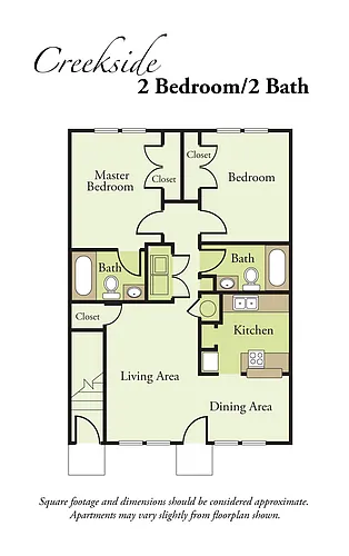 Floor plan 2X2