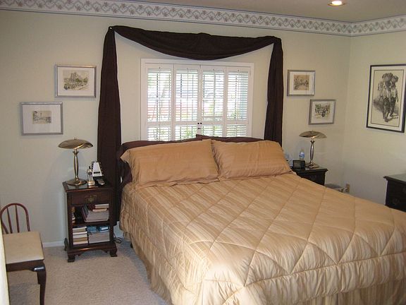 Elegant master bedroom