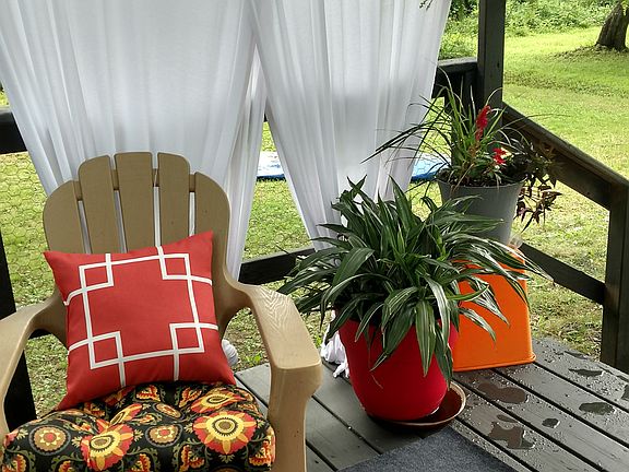 Fresh new porch