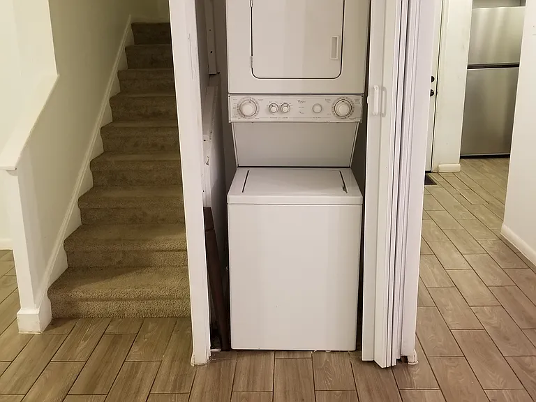 Washer and dryer
