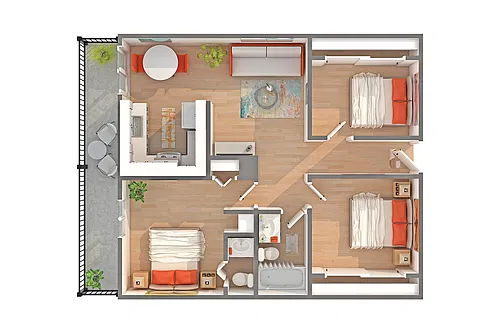 Floor plan Acadia