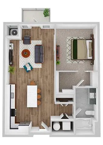 Floor plan Hodges