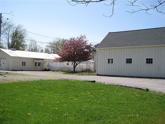 Side View with Pole Building