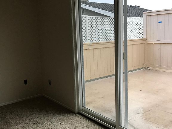 Master bedroom looking on to upstairs deck