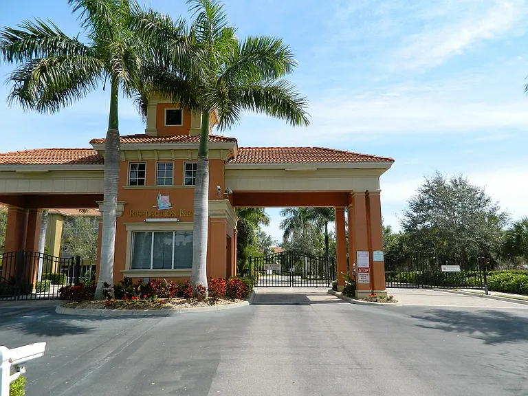 Gated entrance