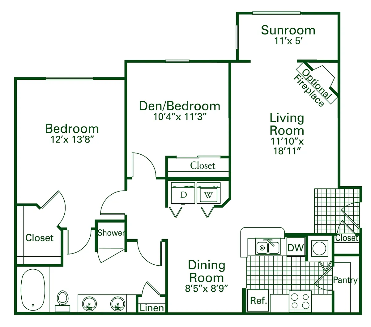 Floor plan 2A