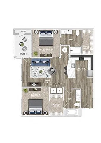 Floor plan B3