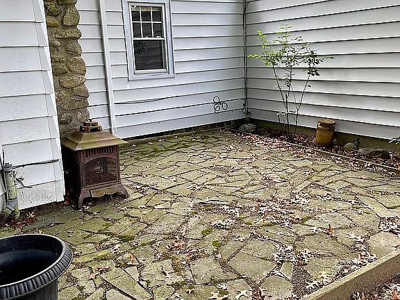 Bluestone patio. 