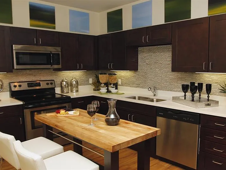 Custom Espresso Cabinetry