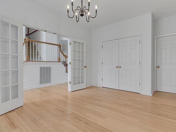 Large room on the main floor that could be used as a bedroom or office. A full bathroom is across the hall.