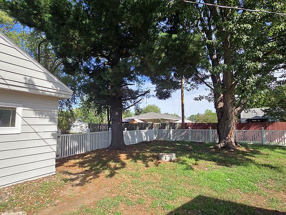 Fenced yard