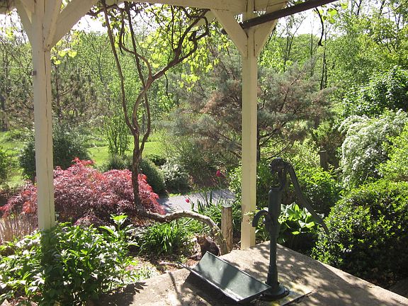 view from front porch