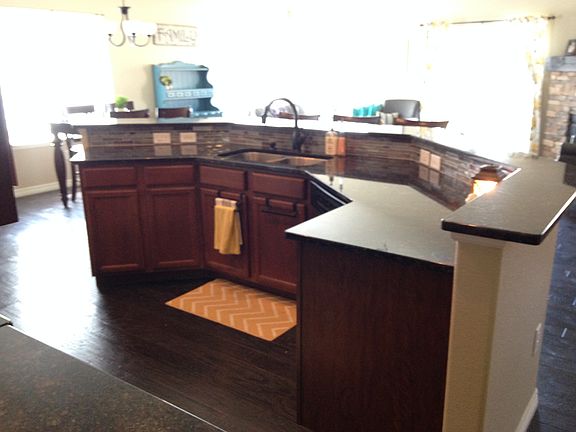 Sink & Dishwasher in Island