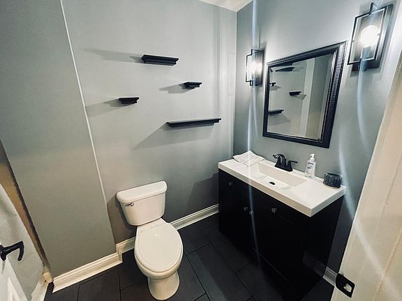 Freshly renovated Full first floor bath, just off the second first floor bedroom