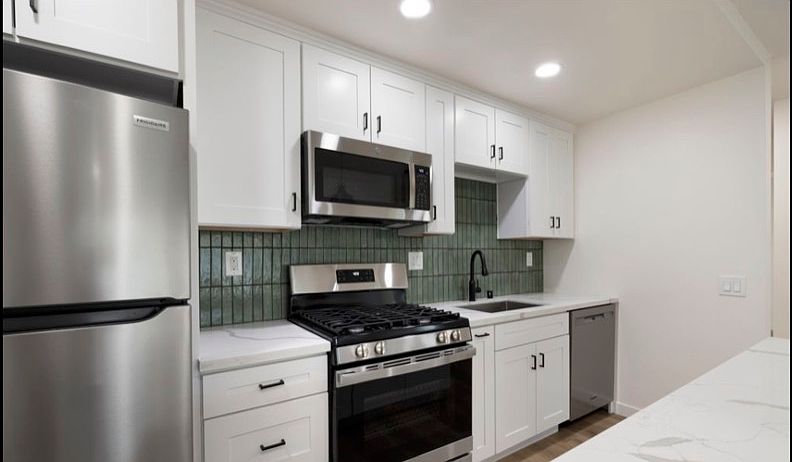 Similar customized kitchen finishes will be featured.