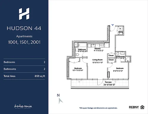 Floor plan G3 Terrace