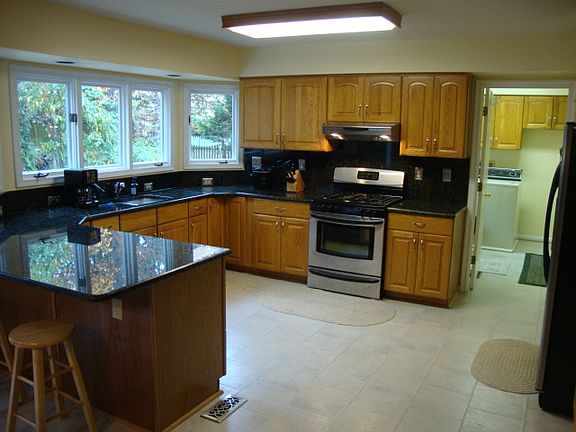 Updated kitchen with room for an island