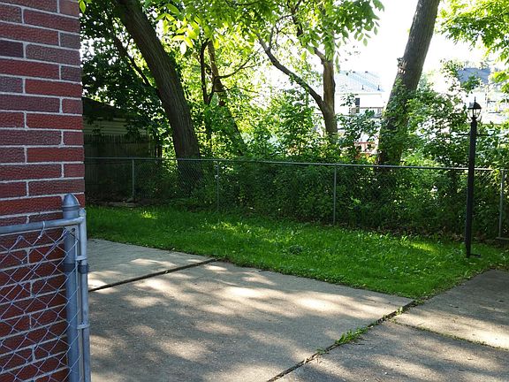 Private back yard