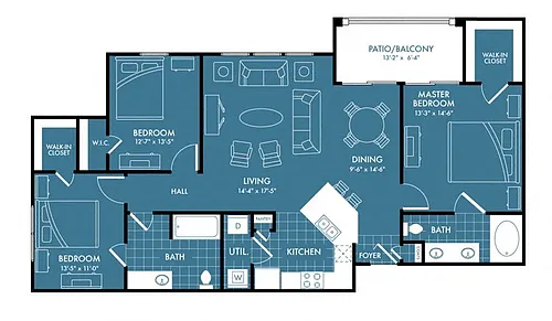 Floor plan C1