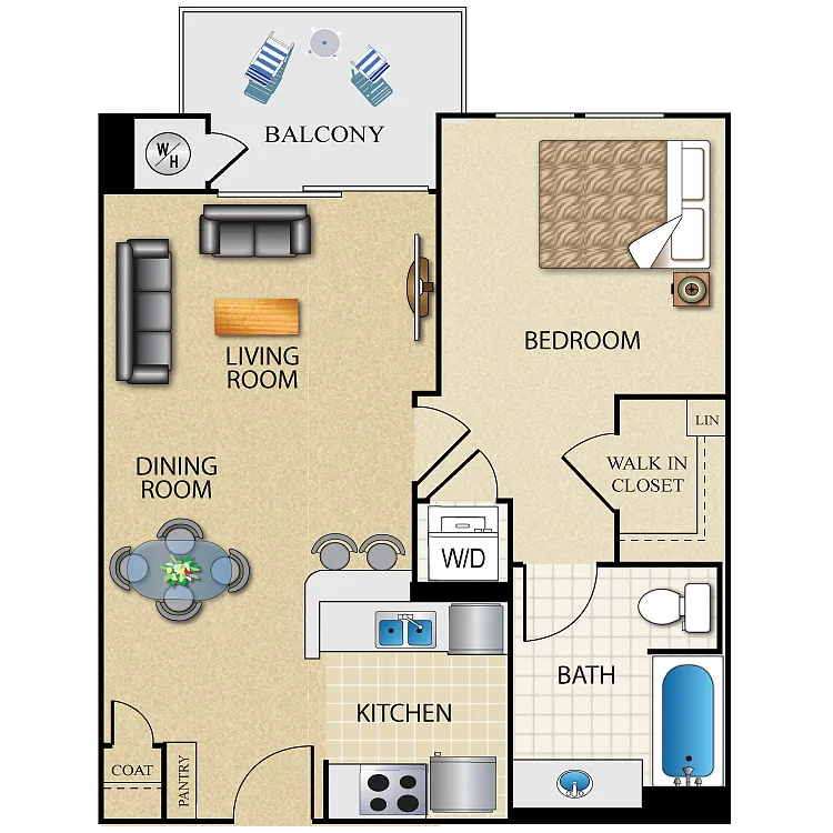 Floor plan B1