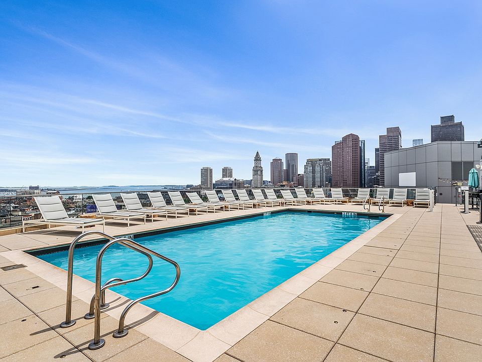 Take a swim in the rooftop pool while taking in the views