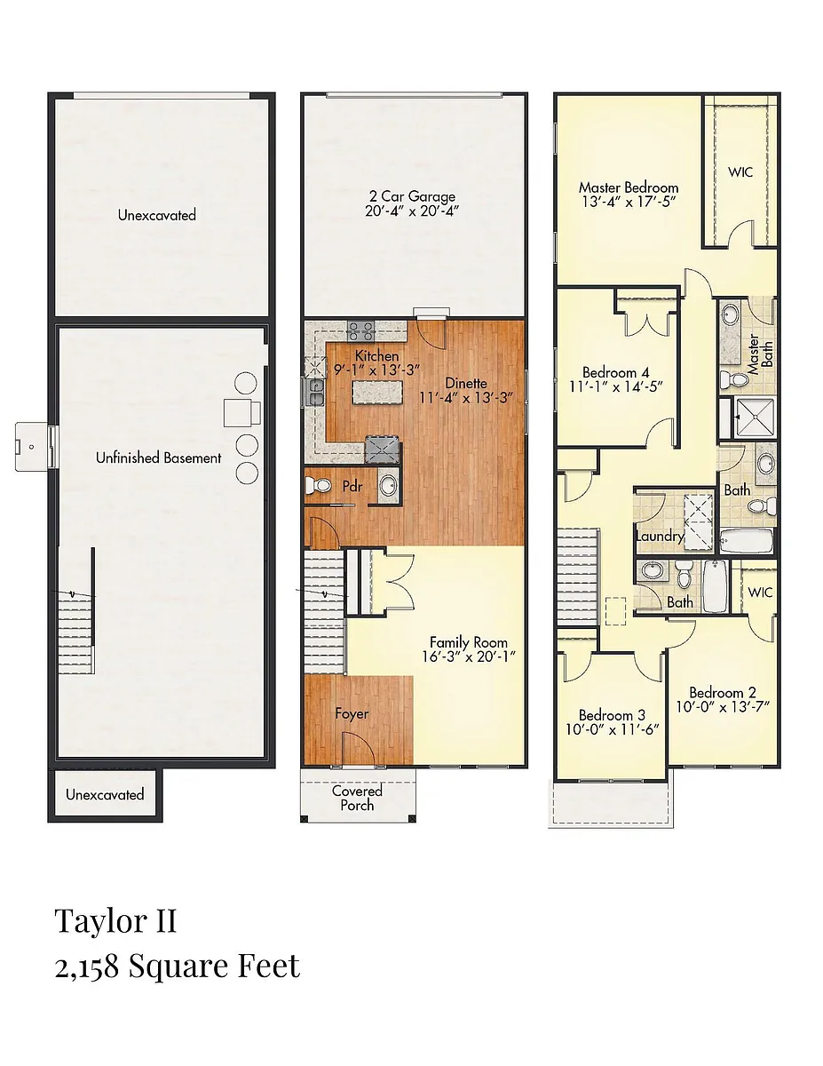 Floor plan Taylor - 760 Station BLVD