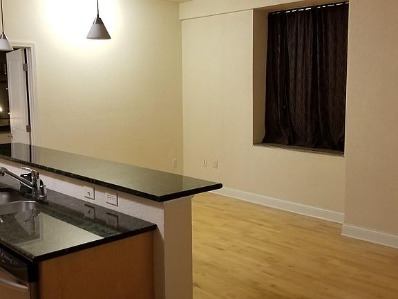 Hardwood floors with great views and large windows to let the sun in!