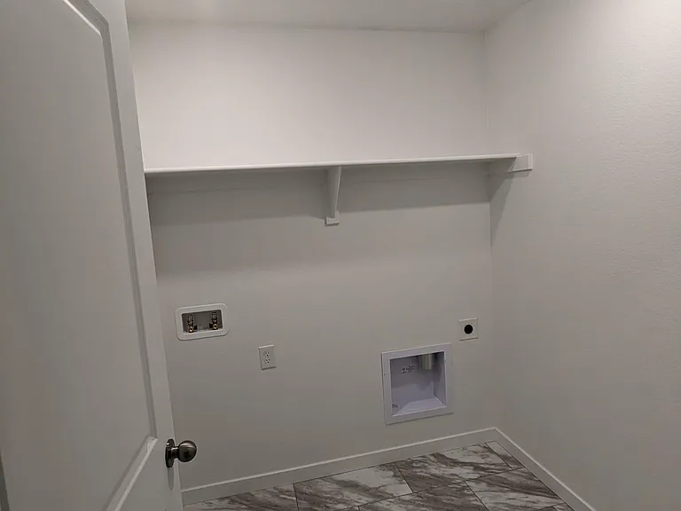 Washer and dryer room
