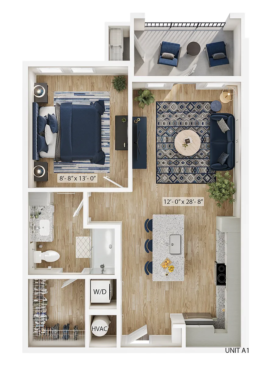 Floor plan A1