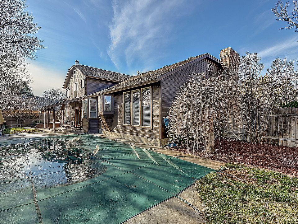 View of rear of home
