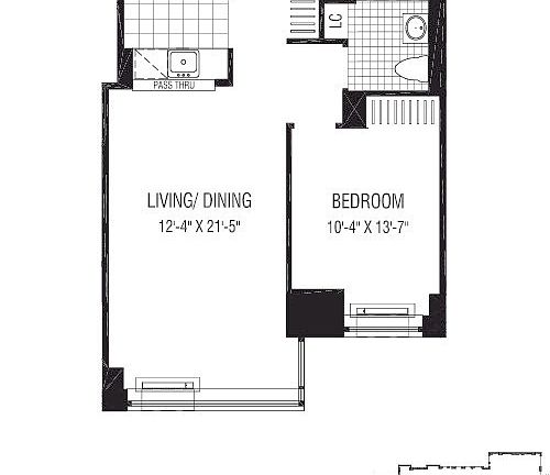 2nd image of 2 Gold St APT 510