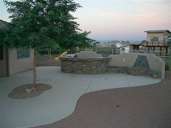 bar/firepit area