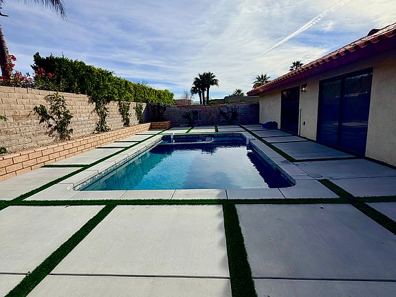 Nice size back yard