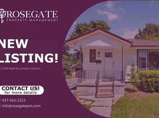 760 Fleet St #1, London, ON N5Y 1R6