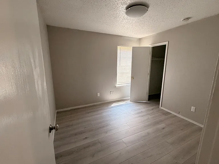 Bedroom #1 with walk-in lighted closet