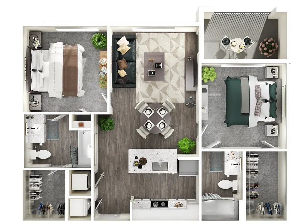 Floor plan B1