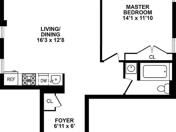 2nd image of 105 Bennett Ave Penthouse 3A