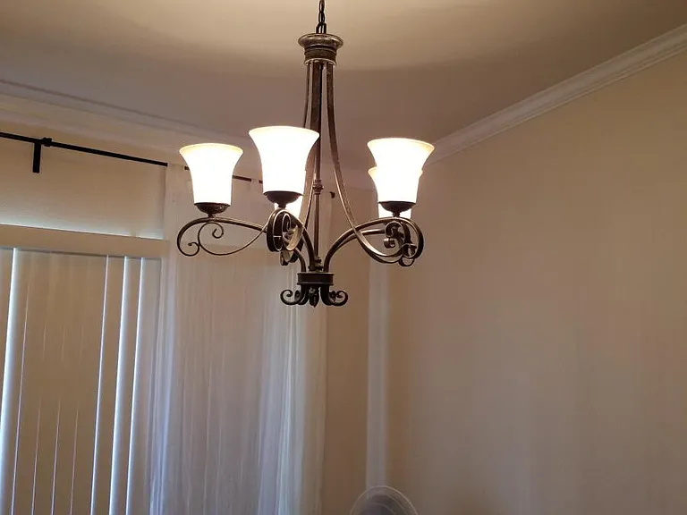 Light fixtures, high ceiling