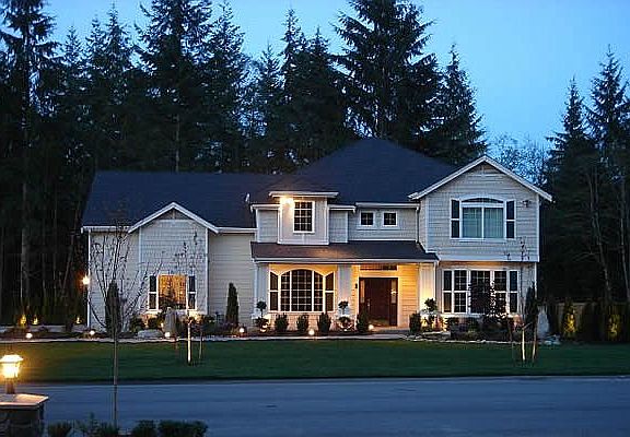 exterior lights & sprinklers