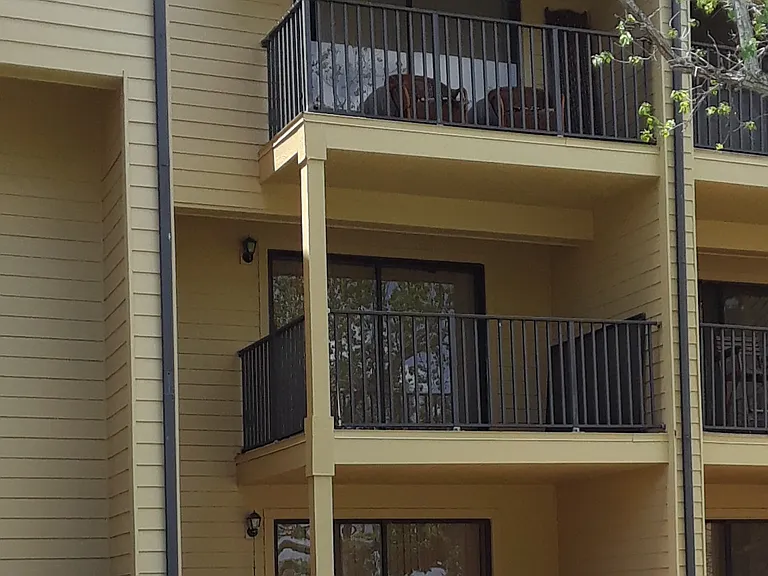 Riverbluff townhome east elevation