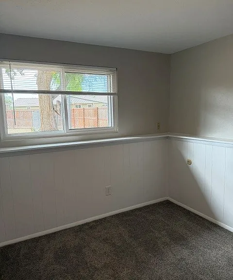 3rd bedroom on lower level with walk in closet
