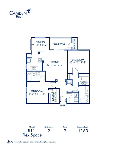Floor plan B11 Flex Space