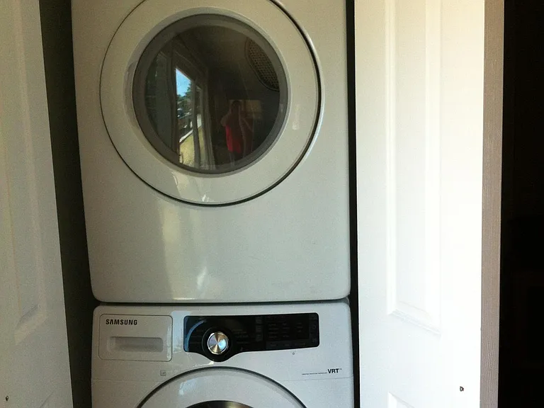 Full size front loading washer and dryer