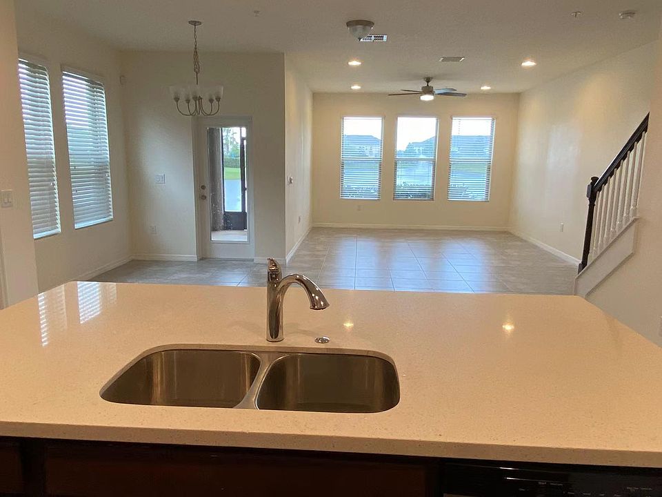 Kitchen and living room
